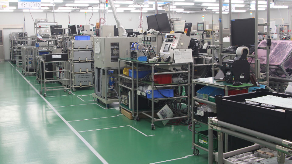 福山工場 工場内